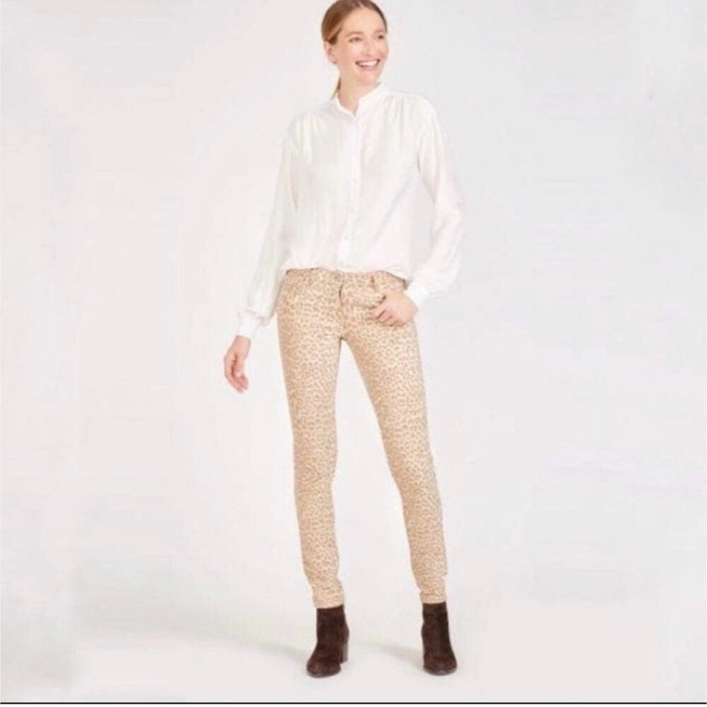 J. Mclaughlin leopard print lexi pants size 14